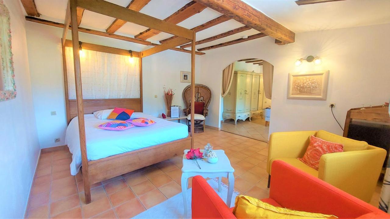La Bergerie Du Moulin (Adults Only) Bed & Breakfast Taradeau Bagian luar foto